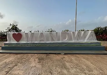 Mandwa Beach near mangosteen homestays in alibaug